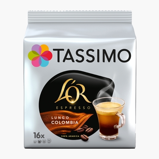 Lungo Columbia, 16 băuturi, capsule cafea