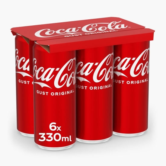 Băutură carbogazoasă cola doză 6x0.33l