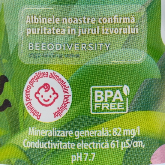 Apă minerală naturală plată de izvor Kids 0.33l