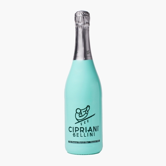 Cocktail Bellini pe bază de vin cu pulpă de piersică albă, 5.5%, 0.75l