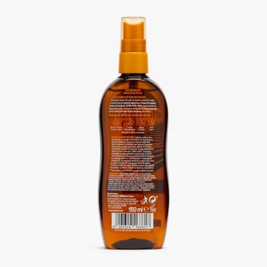 Ulei autobronzant cu protecție solară SPF 15, 150ml