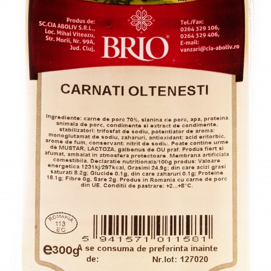 Cârnați oltenești 300g