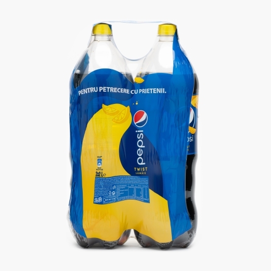 Băutură carbogazoasă Twist lămâie 2x2l