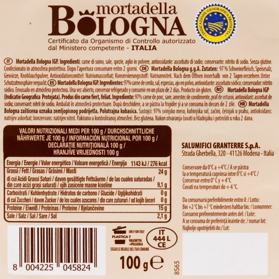 Mortadella Bologna 100g