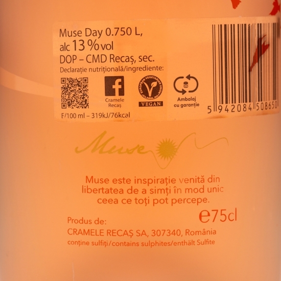 Vin rose sec Merlot & Cabernet Sauvignon Day, 13%, 0.75l