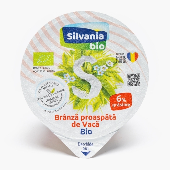 Brânză eco, proaspătă de vacă 6% grăsime, 160g