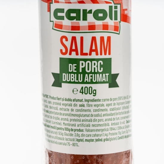 Salam de porc dublu afumat 400g