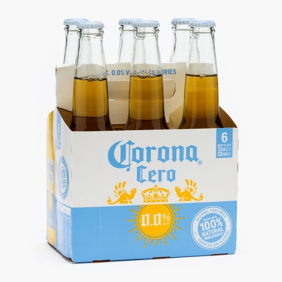 Bere blondă fără alcool Cero 6x0.33l