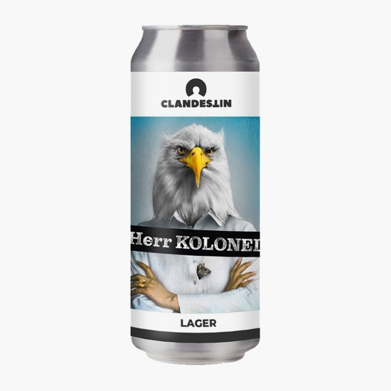 Bere blondă Herr Kolonel Lager, 0.5l