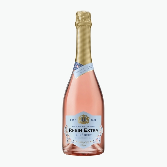 Vin spumant rose brut, 12.5%, 0.75l