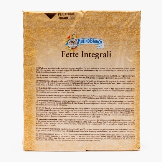 Pâine prăjită integrală 315g