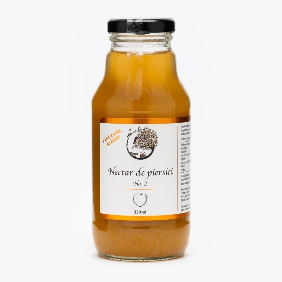 Nectar de piersici fără zahăr adăugat 0.33l