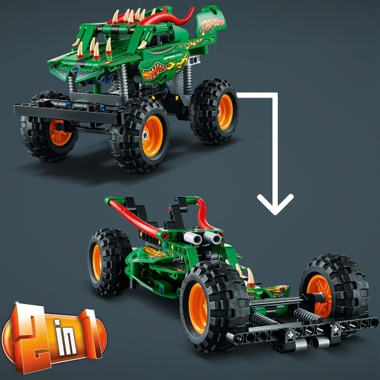 Monster Jam™ Dragon™, 42149 Technic, 217 piese, +7 ani