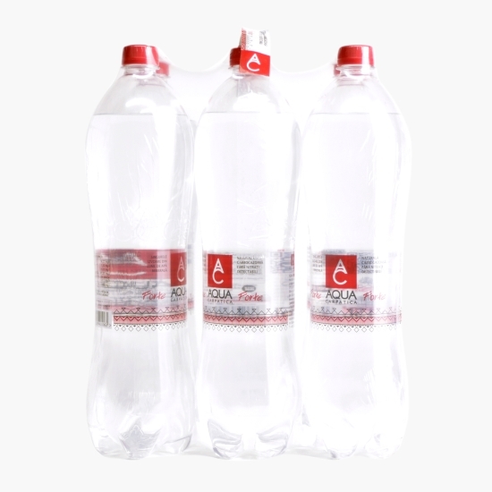 Apă minerală naturală carbogazoasă Forte 6x1.5l