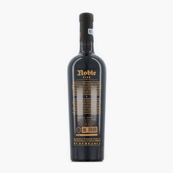 Vin roșu sec Noble Five, 14.5%, 0.75l