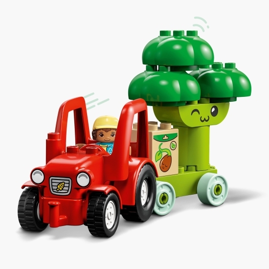 Primul meu tractor cu fructe și legume, Duplo, +18 luni