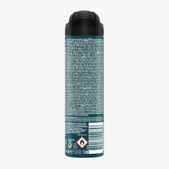Deodorant spray Men Advanced Protection Cobalt Dry 150ml