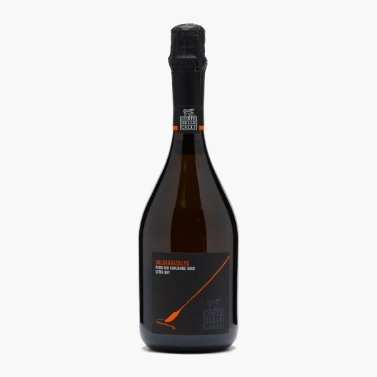 Vin spumant Prosecco alb Extra Dry Valdobbiadene, 11%, 0.75l