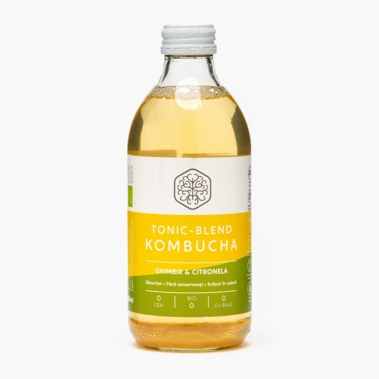 Kombucha eco cu ghimbir și citronela 0.33l