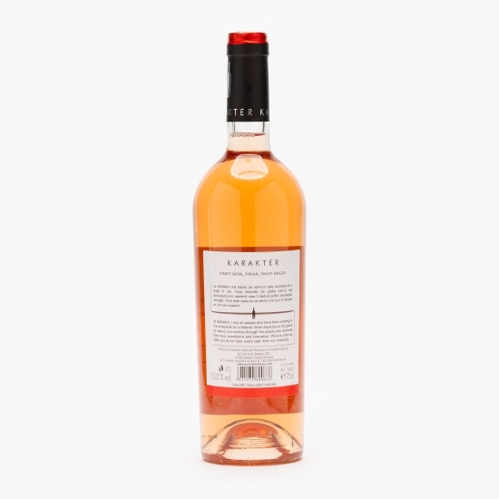 Vin rose sec Pinot Noir, Syrah, Pinot Grigio, 13%, 0.75l