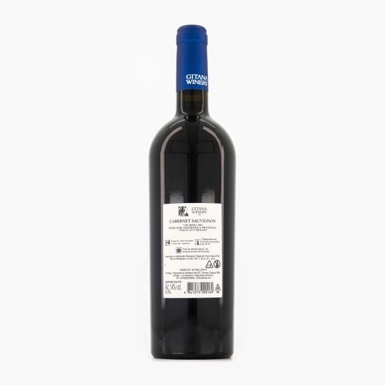 Vin roșu sec Cabernet Sauvignon, 14%, 0.75l