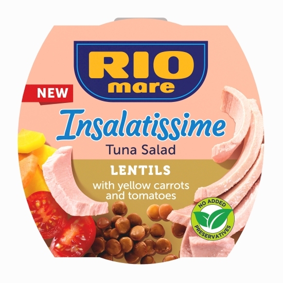 Salată cu ton și linte 160g