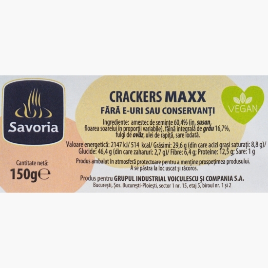 Crackers MAXX 150g