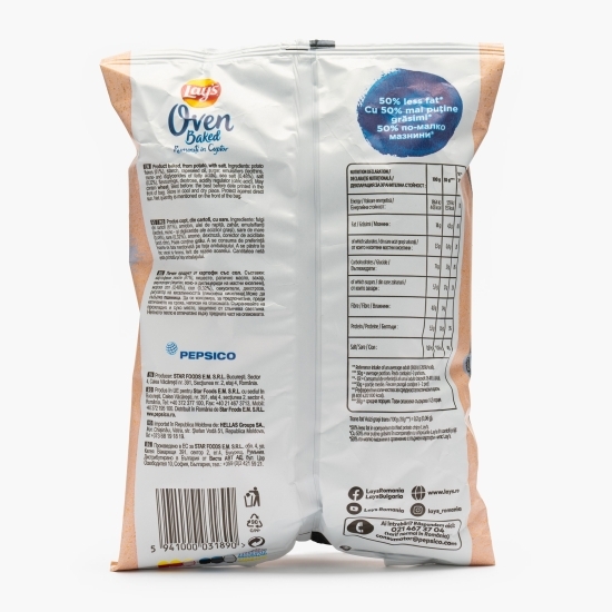 Chipsuri rumenite în cuptor cu sare, 50g (Oven Baked)