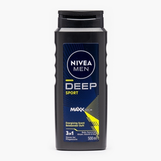 Gel de duș Men Deep Sport Maxxtech, 500ml