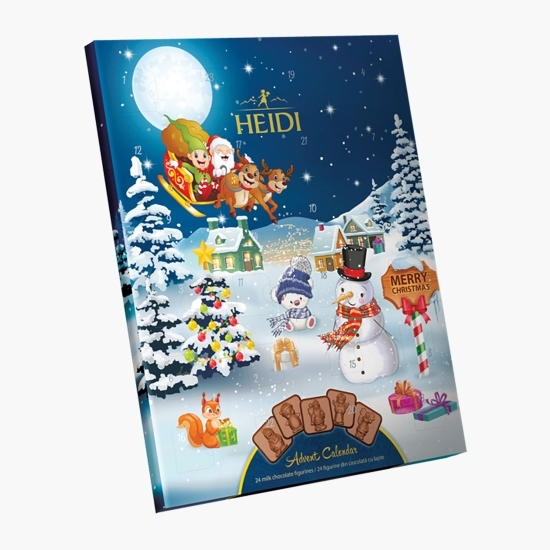 Calendar advent ciocolată cu lapte 110g