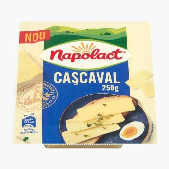 Cașcaval de vacă bloc 250g