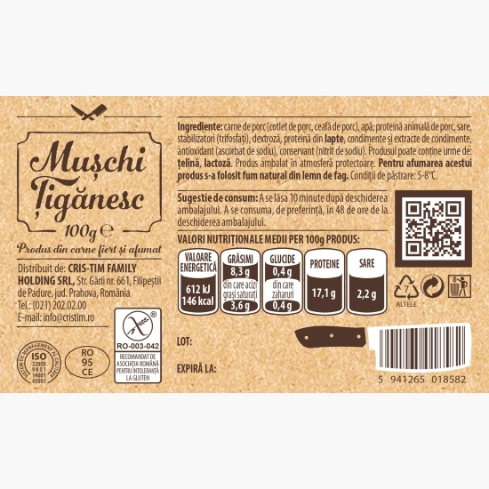 Mușchi țigănesc 100g