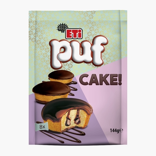 Miniprajituri cu cremă de cacao și glazură de cacao 144g