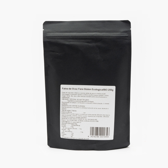 Făină de ovăz ecologică, fără gluten, 250g