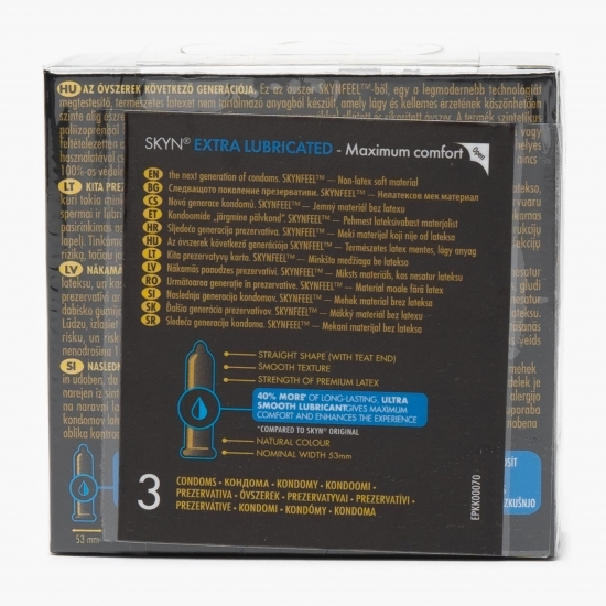 Prezervative Extra Lubricated 3 buc