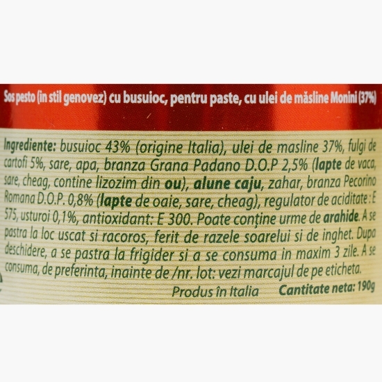 Sos pesto genovese 190g