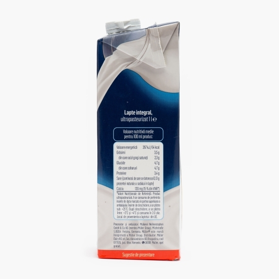 Lapte UHT 3.5% grăsime 1l
