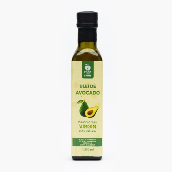 Ulei de avocado virgin - presat la rece 0.25l