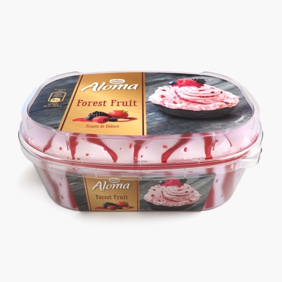 Îngheţată cu aromă de vanilie cu sirop de fructe de pădure, 900ml (500g)