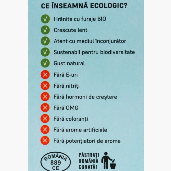 Hamburger din carne de vită eco 270g