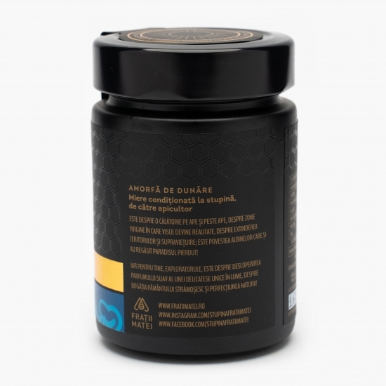 Amorfă de Dunăre - miere crudă 270g