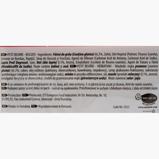 Biscuiți Petit Beurre cu unt 400g