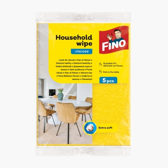 Lavete universale din vâscoză 100%, 5 buc