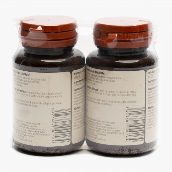 Spirulină 500mg 2x30 comprimate