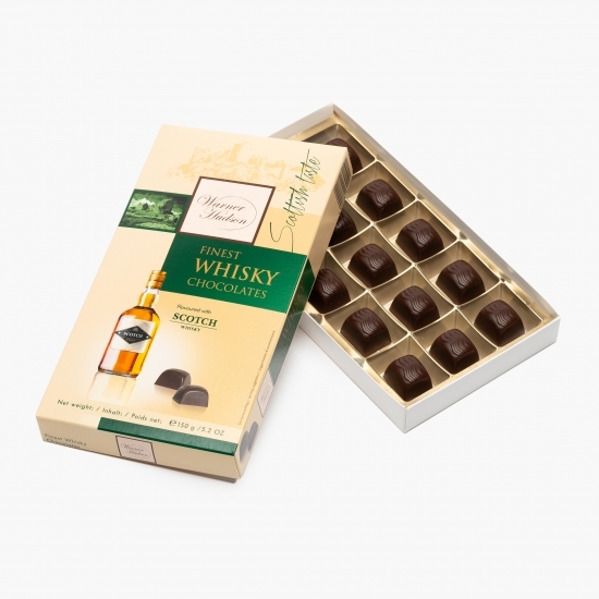 Bomboane de ciocolată cu whisky 150g