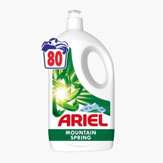 Detergent de rufe lichid Mountain Spring, 80 spălări, 3.6l