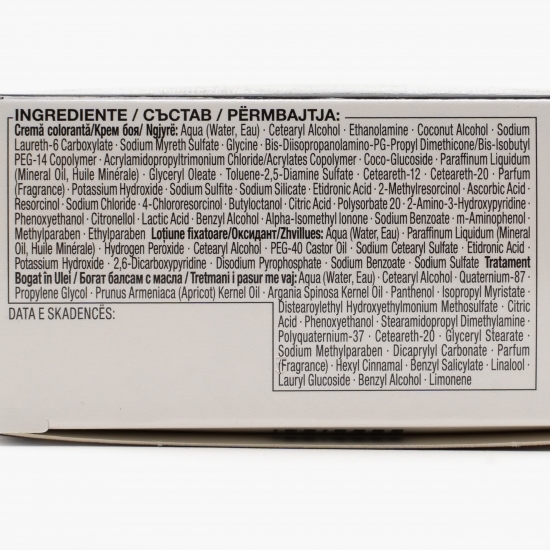 Vopsea de păr permanentă fără amoniac Oleo Intense, 6-80 blond alună, 115ml