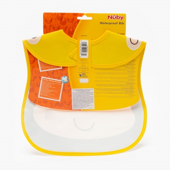 Bavețică impermeabilă cu buzunar, 3+ luni