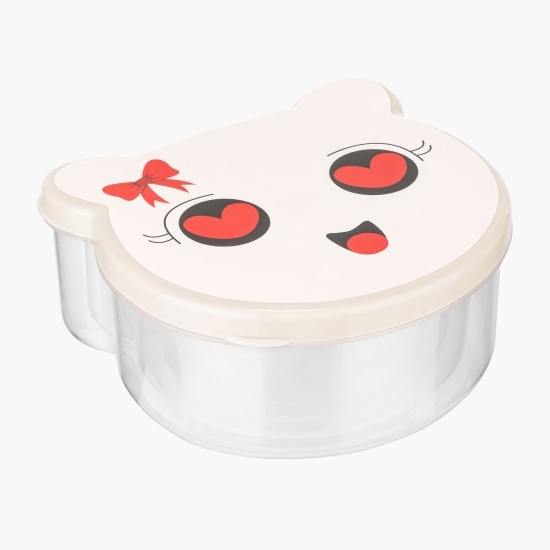 Set 4 caserole din plastic cu capac