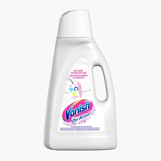 Soluție pentru îndepărtarea petelor pentru haine albe Oxi Action 3l